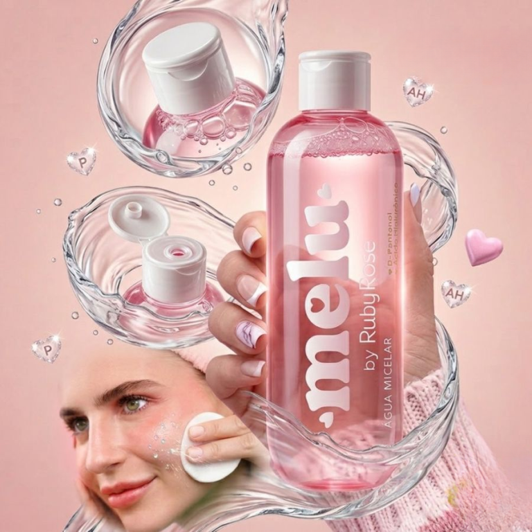 ÁGUA MICELAR MELU RUBY ROSE 100 ML