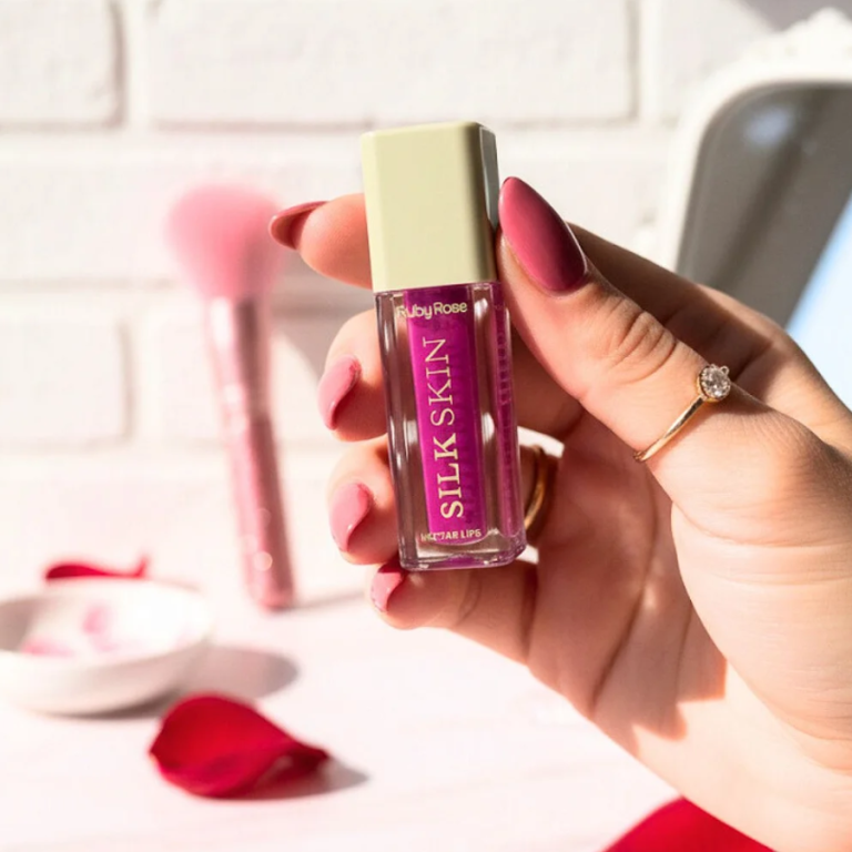 LIP OIL NECTAR LIPS SILK SKIN RUBY ROSE 5,5 ML BOX COM 36UN
