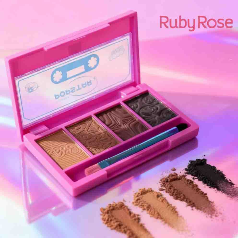 SOMBRA PARA SOBRANCELHAS POP STAR 1,9G BOX COM 24UN
