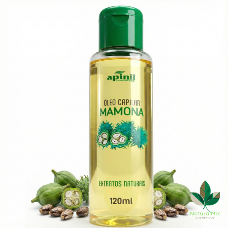 ÓLEO CAPILAR MAMONA APINIL 120 ML