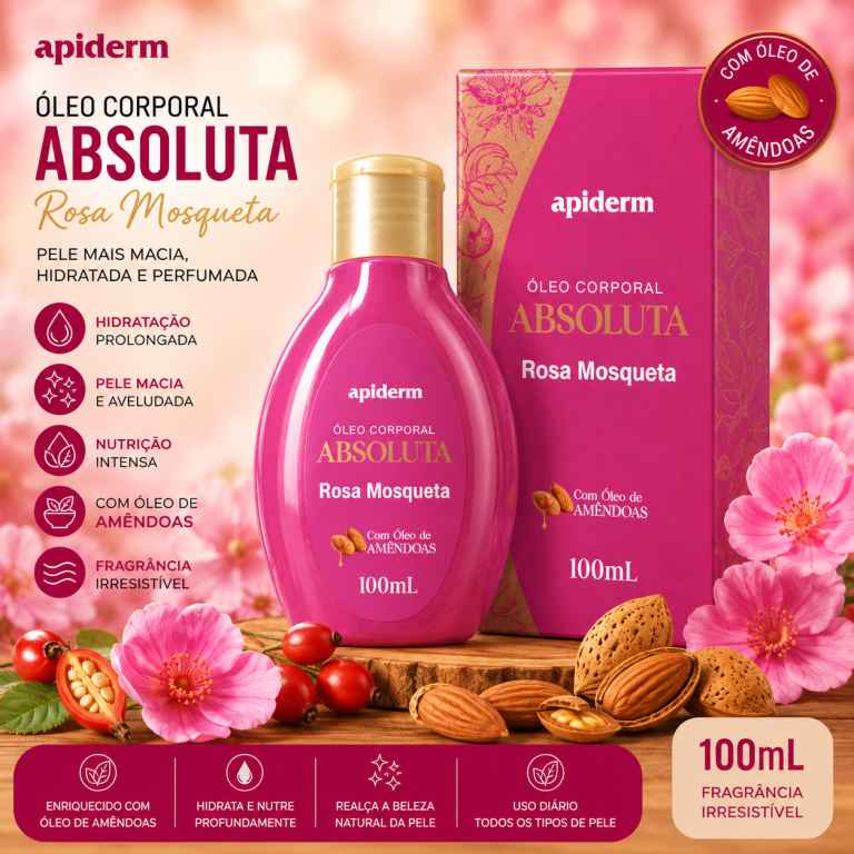 ÓLEO CORPORAL ABSOLUTA ROSA MOSQUETA APINIL 100 ML