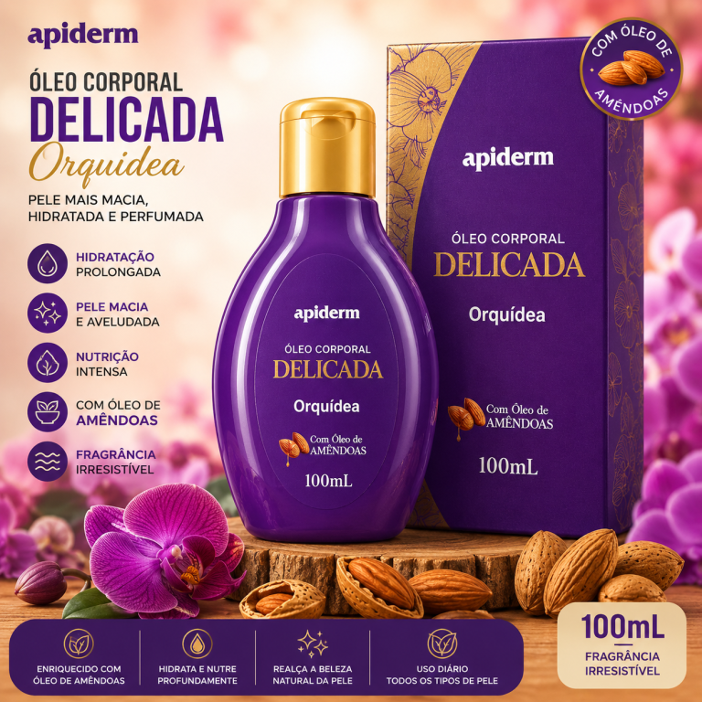 ÓLEO CORPORAL DELICADA ORQUÍDEA APINIL 100 ML