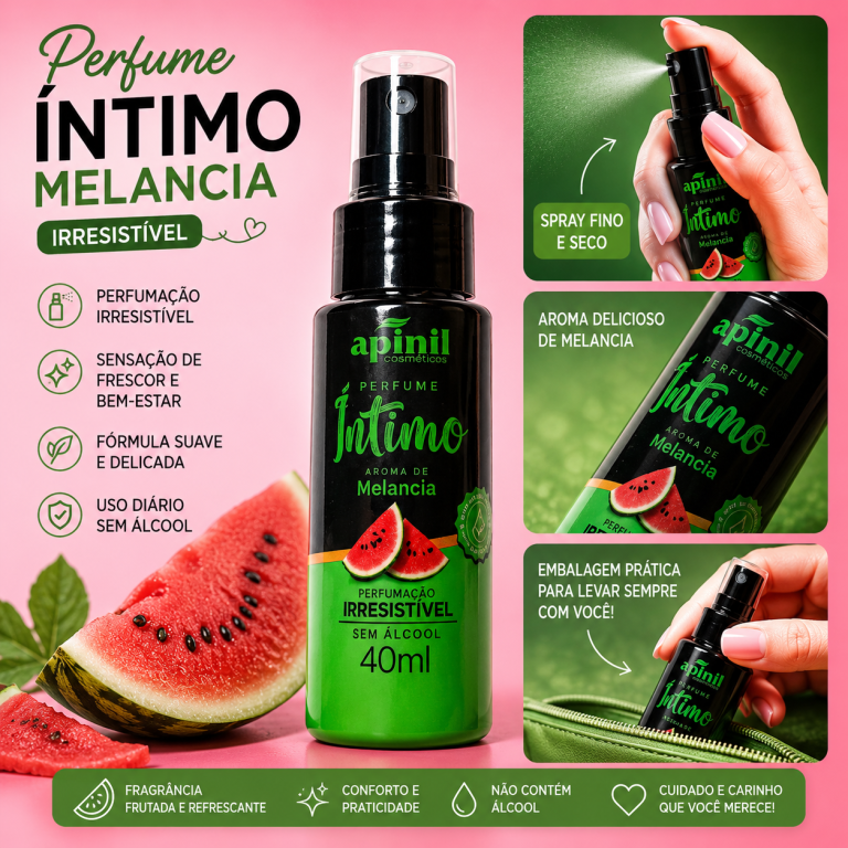 PERFUME ÍNTIMO MELANCIA APINIL 40 ML