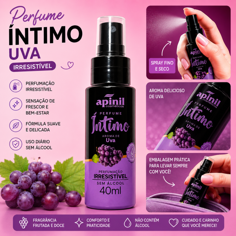 PERFUME ÍNTIMO UVA APINIL 40 ML