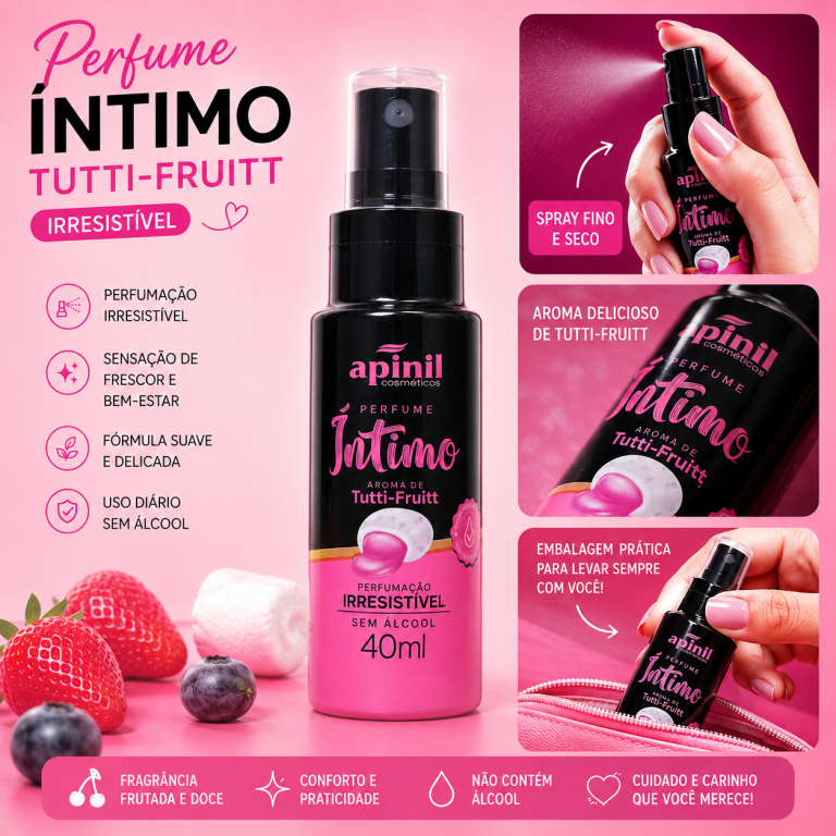 PERFUME ÍNTIMO TUTTI FRUIT APINIL 40 ML