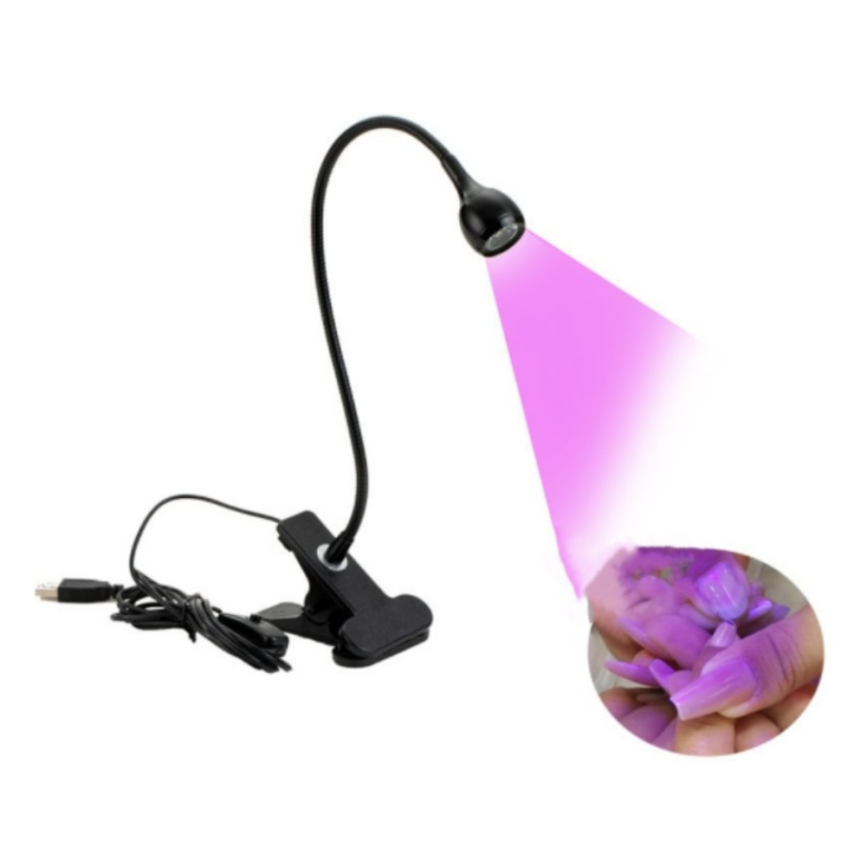 LUMINÁRIA DE MESA UV COM CLIP SHOYYI