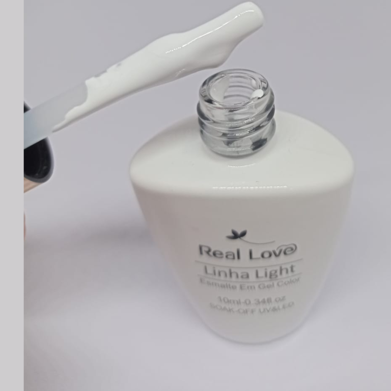 ESMALTE EM GEL COLOR 10ML COR 001 H REAL LOVE