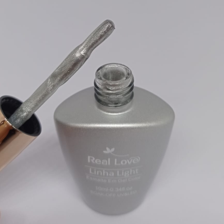 ESMALTE EM GEL COLOR 10ML COR 001 F REAL LOVE