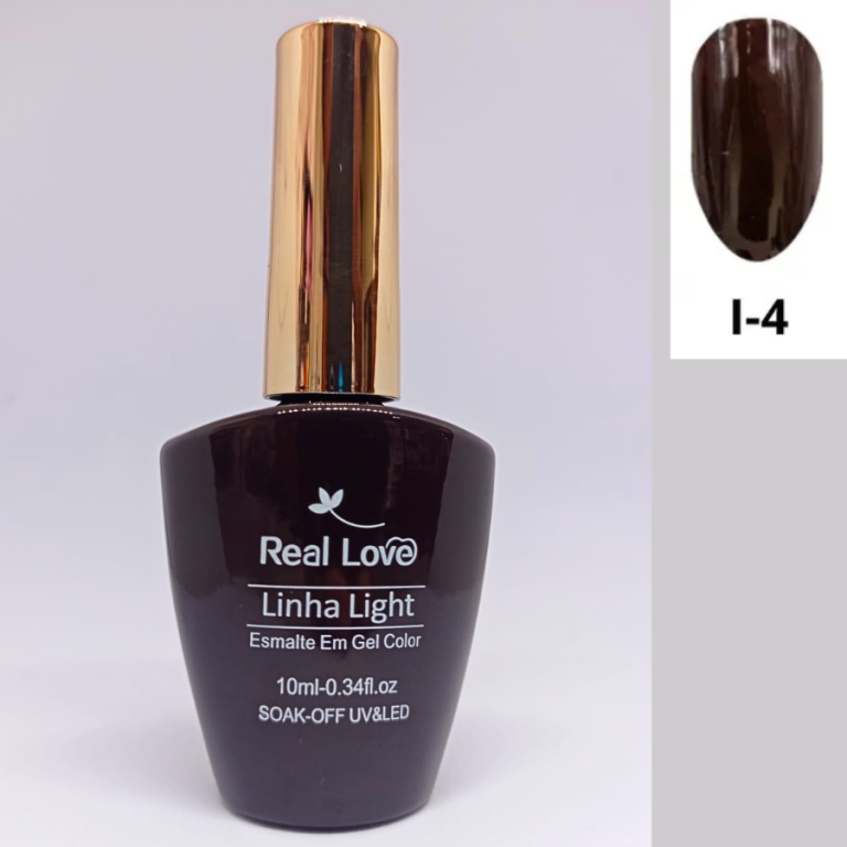 ESMALTE EM GEL COLOR 10ML COR 004 I REAL LOVE