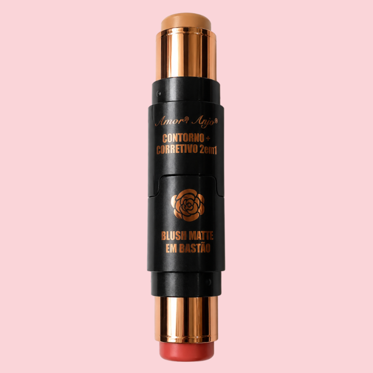 CONTORNO/CORRETIVO E BLUSH EM BASTÃO 2 EM 1 AMOR ANJO BOX COM 24 UN