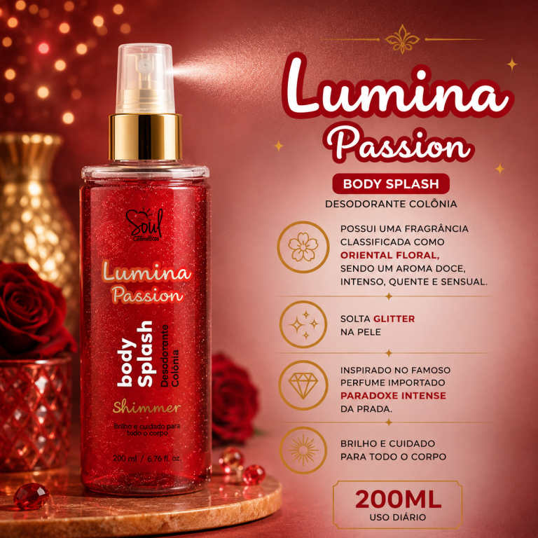 BODY SPLASH LUMINA PASSION SOUL 200 ML