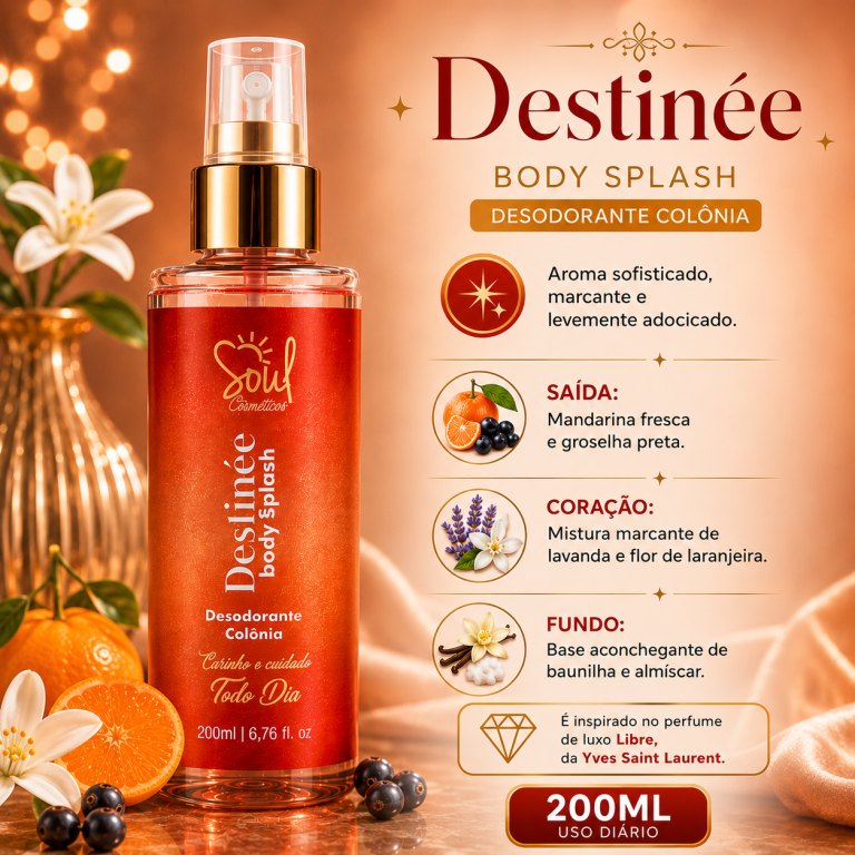 BODY SPLASH DESTINÉE SOUL 200 ML
