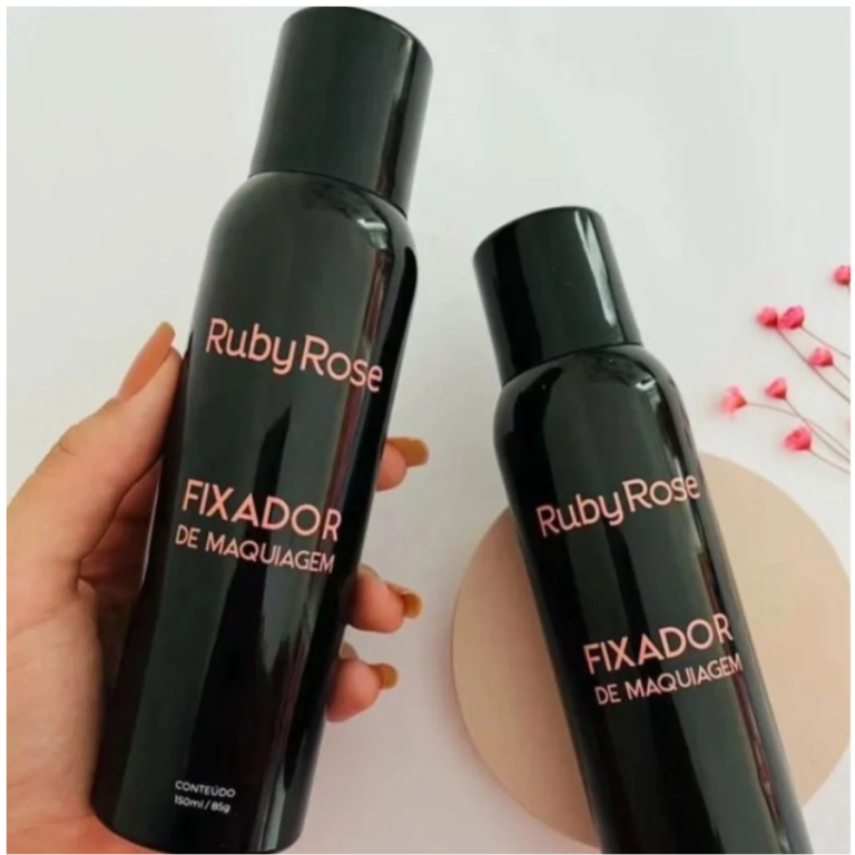 FIXADOR DE MAQUIAGEM RUBY ROSE 150 ML