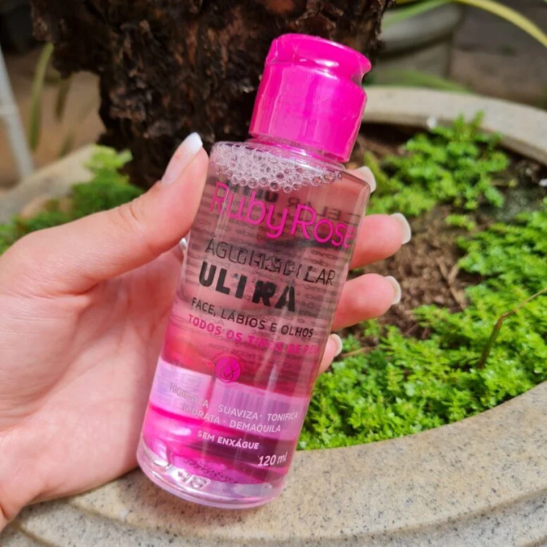 ÁGUA MICELAR ULTRA 120ML RUBY ROSE