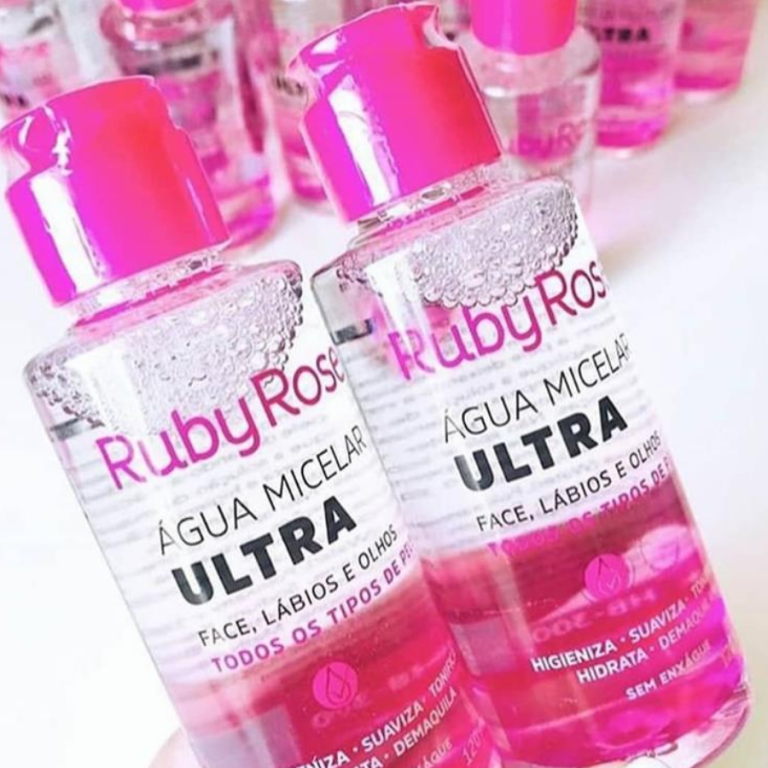 ÁGUA MICELAR ULTRA 120ML RUBY ROSE