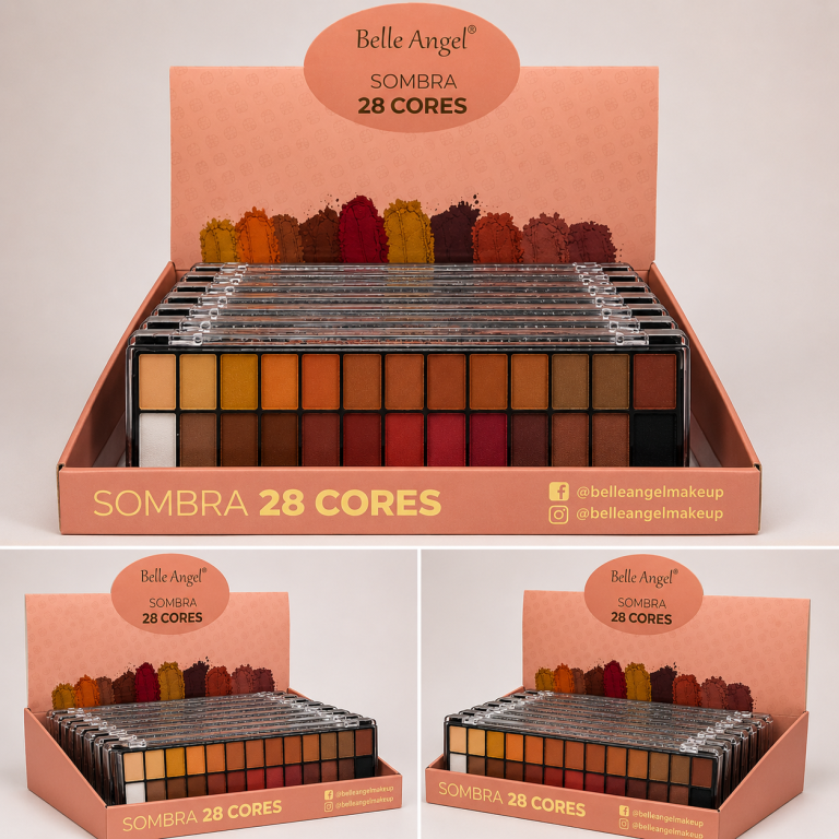 PALETA BELLE ANGEL 28 CORES BOX COM 12 UN