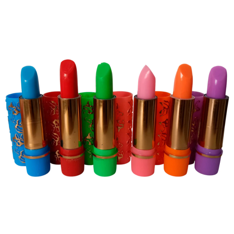 BATOM MÁGICO COLORIDO BELLA FEMME 3,4G BOX COM 12UN