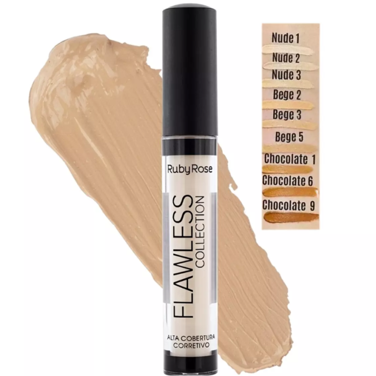 CORRETIVO LÍQUIDO FLAWLESS NUDE 2 RUBY ROSE 4ML