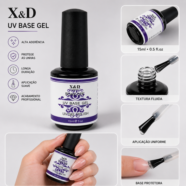 BASE EM GEL UV X&D 15ML