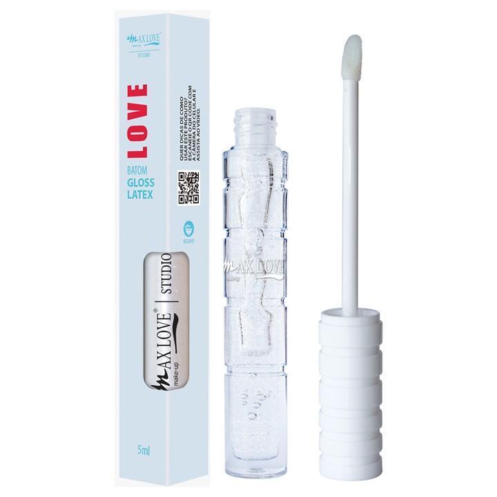 LIP GLOSS LÁTEX TRANSLÚCIDO 07 MAX LOVE BOX COM 48 UN
