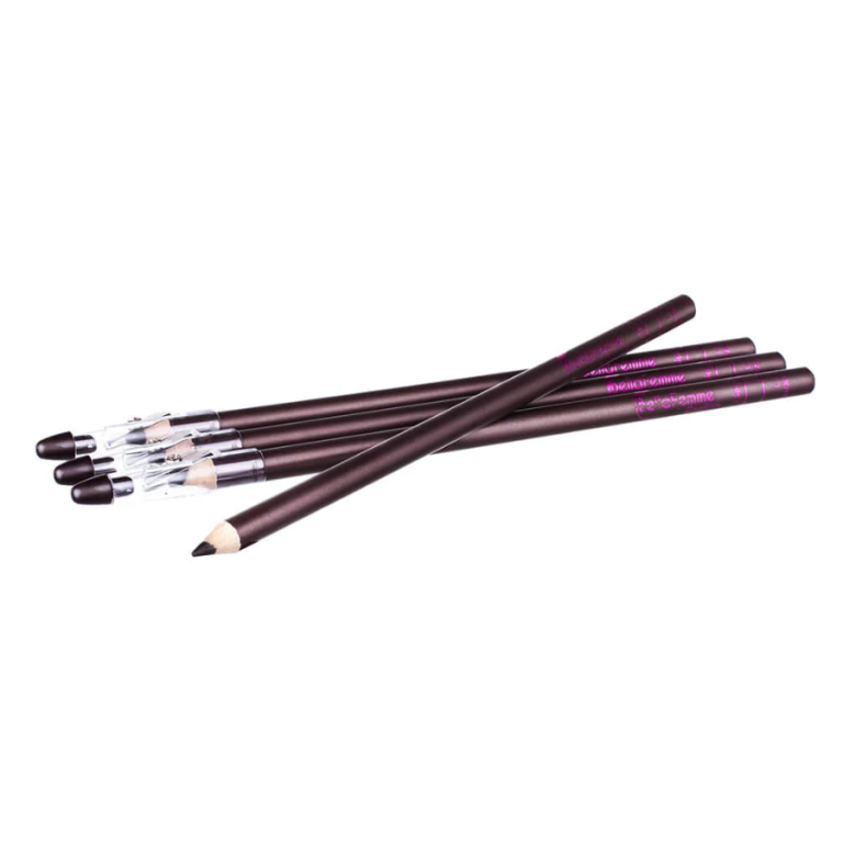 LÁPIS DE OLHO MARROM COM APONTADOR BELLA FEMME BOX COM 12 UN