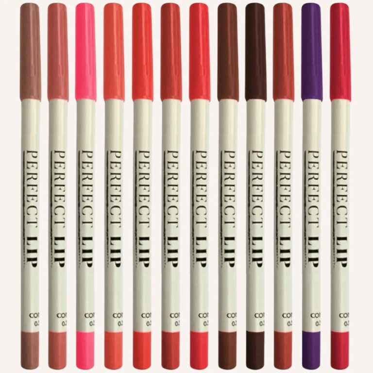 LÁPIS LABIAL PERFECT LIP 12 CORES BELLA FEMME BOX COM 96 UN