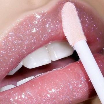 LIP GLOSS LÁTEX INCOLOR COM BRILHO MAÇÃ 14 MAX LOVE BOX COM 48 UN