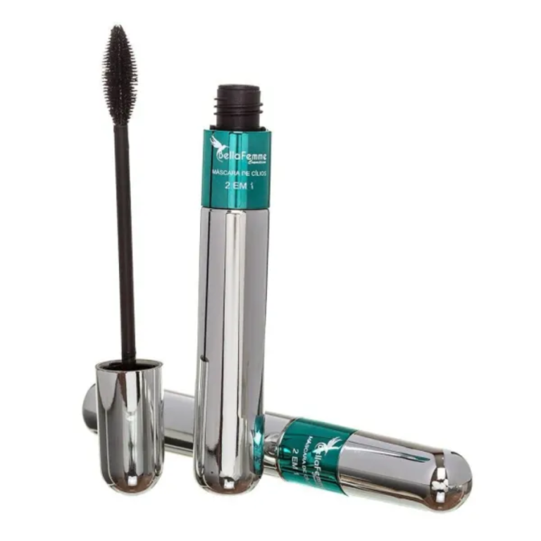 MÁSCARA DE CÍLIOS 2X1 15ML BELLA FEMME BOX COM 12 UN