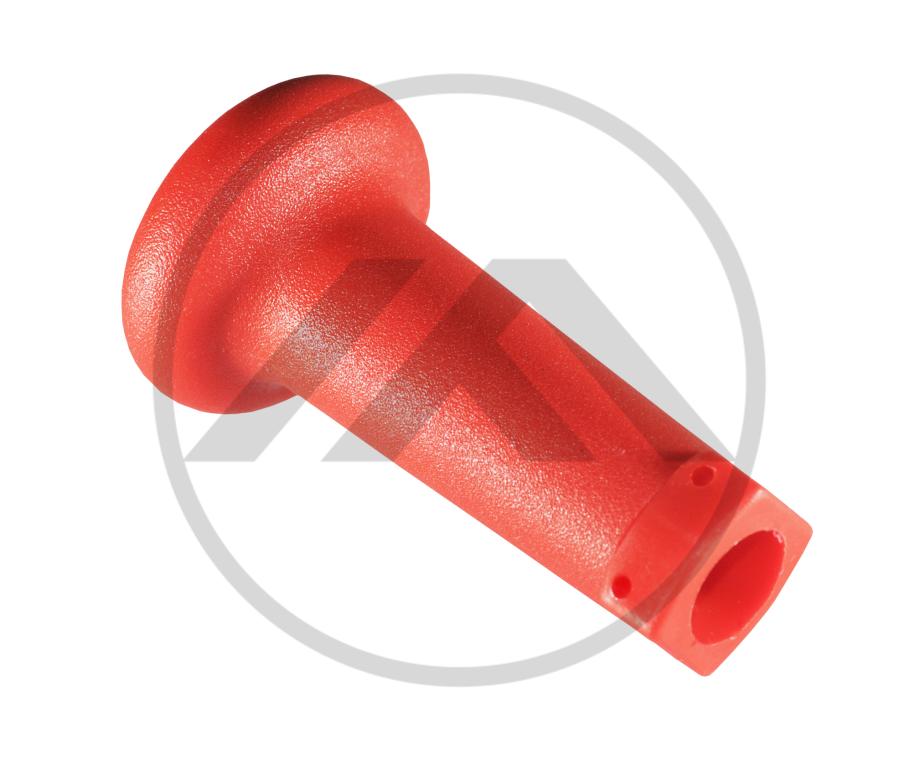 PUNHO VALVULA MANETIM VERMELHO