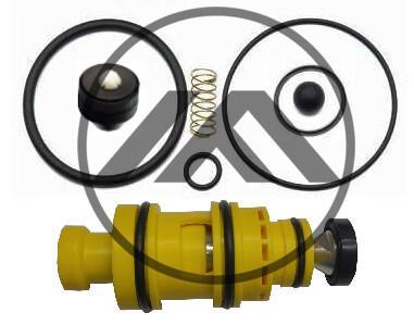 JG REP VALVULA RELÊ RE-4 3 SAÍDAS MODERNA AMARELA