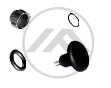 JG REP PUSH-PULL VALV DE ACION TRAVAMENTO PRETO