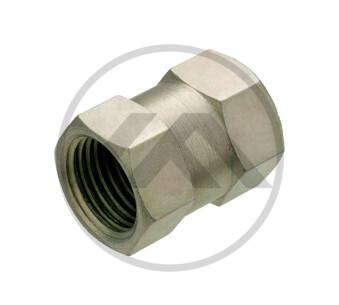 UNIÃO RETA M16 X 1,5  (FEMEA) C/02 PÇS