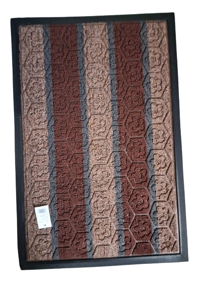TAPETE PORTA BORRACHA 40 X60 RETANGULAR