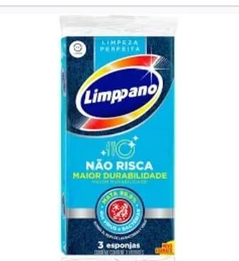 ESPONJA ANTIADERENTE LIMPPANO C/1 NAO RISCA(E)
