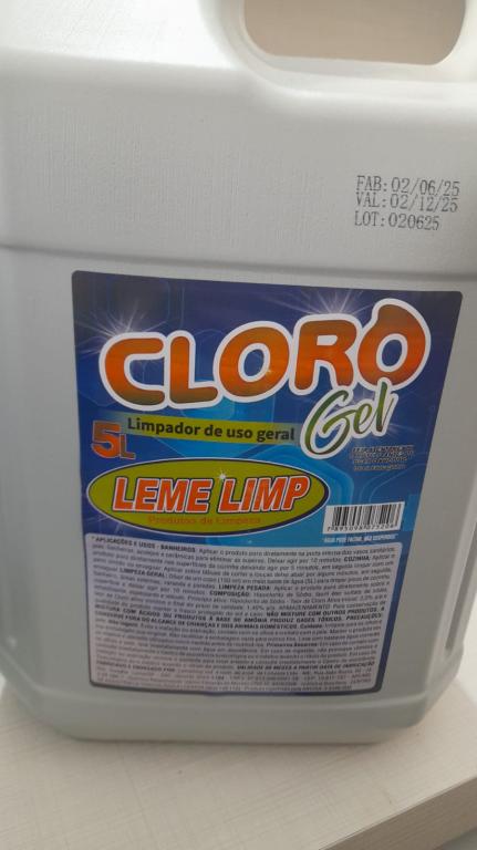 CLORO GEL  LEME LIMP 5 L