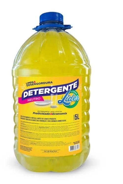 DETERGENTE NEUTRO  LIQ. LIMPA LIDER 5 L