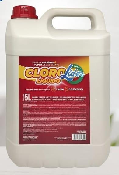 CLORO LIQ. LIMPA LIDER 5 L