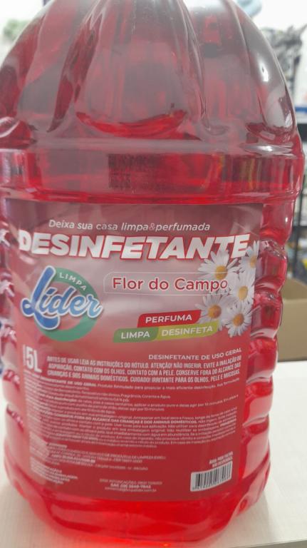 DESINFETANTE FLOR DO CAMPO  LIMPA LIDER 5 L
