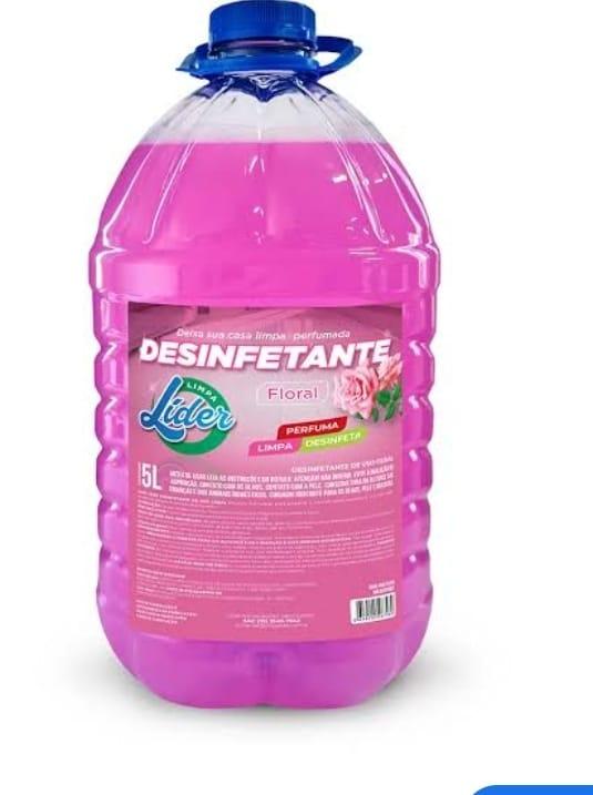 DSINFETANTE FLORAL LIMPA LIDER 5 L