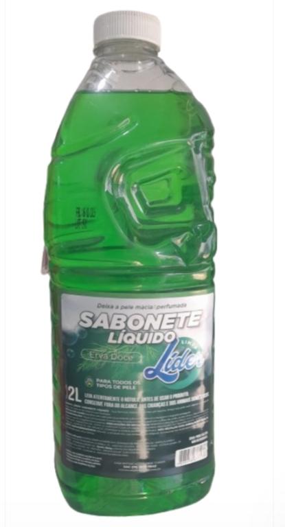 SABONETE LIQ ERVA DOCE  LIMPA LIDER 2 L