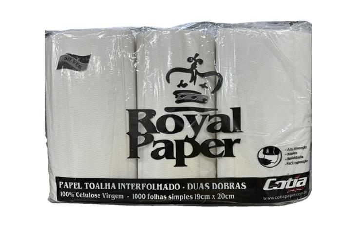 P INTERFOLHA F.S. SILVER 19X20 CM 1000 FLS IMP-0015