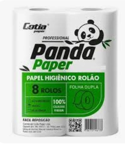 P HIG.ROLÃO F.S PANDA PAPER 09X180 M  C/8 R HMP-0010