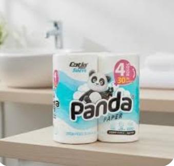 P HIG. PANDA PAPER SUAVE FD NEUTRO C/4  30 M  HMP-0023