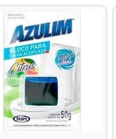 BLOCO SANIT. CX ACOPLADA AZULIM CITRUS