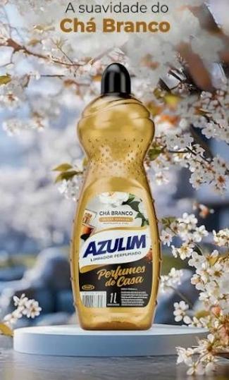 LIMPADOR PERF. AZULIM  CHA BRANCO 1 L