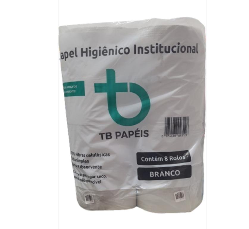 PAPEL  HIG. BRANCO TB ROMA C/8 R