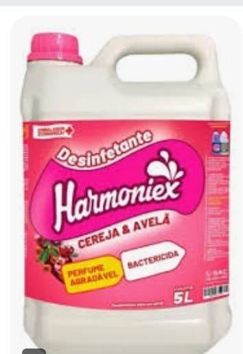 DESINFETANTE CEREJA COM AVELÃ 5 L HARMONIEX