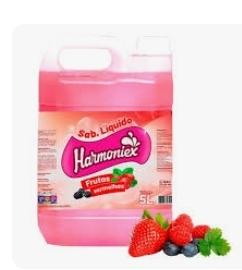 SABONETE LIQ, FRUTAS VERMELHAS 5 L HARMONIEX