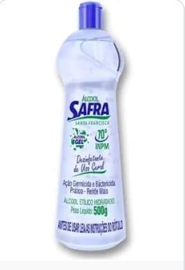 ALCOOL GEL 70 SAFRA 500 G