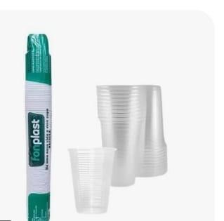 COPO DESCARTAVEL 200 ML C/ 100 UNID FONPLAST